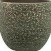TS bloempot Rinca groen D 25 H 23 cm