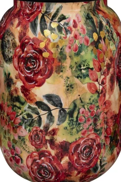 TS bloempot Rose rood D 46 H 62 cm