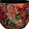 TS bloempot Rose rood D 9 H 7 cm