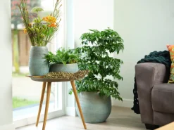 TS bloempot Ryan blauw D 18 H 16 cm
