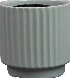 TS bloempot Siebe grijs D 8 H 7 cm