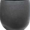 TS bloempot Stijn zwart D 45 H 45 cm