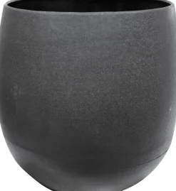 TS bloempot Stijn zwart D 45 H 45 cm