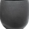 TS bloempot Stijn zwart D 36 H 34 cm