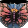 TS bloempot Streetart blauw D 21 H 17 cm