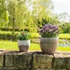 TS Collection bloempot Dyon paars D 32 H 27 cm