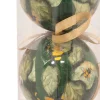 TS kerstbal Designed by Lammie bee groen D 7 H 21 cm 3 stuks