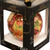 TS kerstbal Designed by Lammie rose rouge rood D 10 H 13 cm 3 stuks