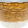 TS muur bloempot Issa geel D 18 H 16 cm