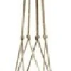 TS plantenhanger Macramé bruin H 160 cm