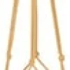 TS plantenhanger macramé geel H 90 cm