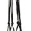 TS plantenhanger macramé zwart H 120 cm