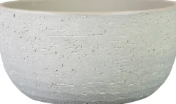 TS plantenschaal Cas grijs D 28 H 13 cm