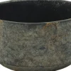TS plantenschaal Saar grijs D 16 H 8 cm