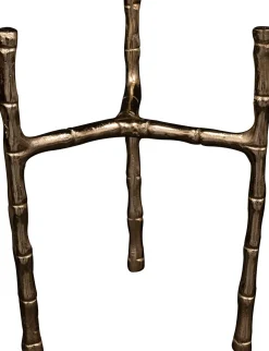 TS plantenstandaard Marin goud D 18 H 22 cm
