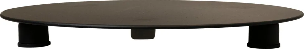 TS plantentafel Louis zwart D 18 H 2 cm