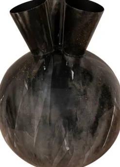 TS tulpenvaas Shadow bruin / goud D 33 H 40 cm