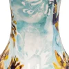 TS vaas Fresia blauw D 35 H 60 cm