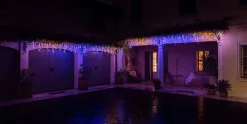Twinkly ijspegelverlichting met app met 190 LED lampjes gekleurd 5 m