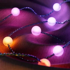 Twinkly kerstverlichting met app Candies parel groen met 200 lampjes gekleurd 12 m