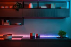 Twinkly kerstverlichting met app Line starter met 100 LED lampjes gekleurd 1,5 m