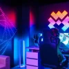 Twinkly miniverlichting Dots appgestuurd transparant met 200 lampjes gekleurd 10 m