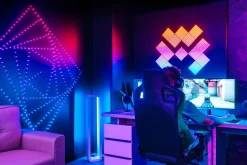 Twinkly miniverlichting Dots appgestuurd transparant met 200 lampjes gekleurd 10 m