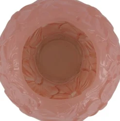 Vaas bloem roze D 18 H 20,5 cm