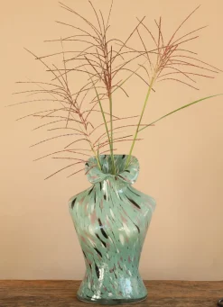 Vaas Bossom groen 12 x 9,5 x 21 cm