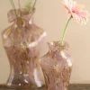 Vaas Bossom roze 12 x 9,5 x 21 cm