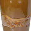 Vaas bruin D 15 H 30,5 cm
