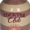 Vaas Cheers cocktail club beige / roze D 9,5 H 21 cm