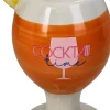 Vaas Cheers cocktail oranje / wit 9,5 x 9 x 17,3 cm