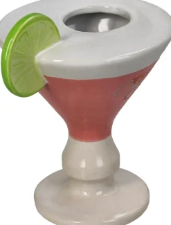 Vaas Cheers cocktail roze / wit 14,5 x 12 x 18 cm