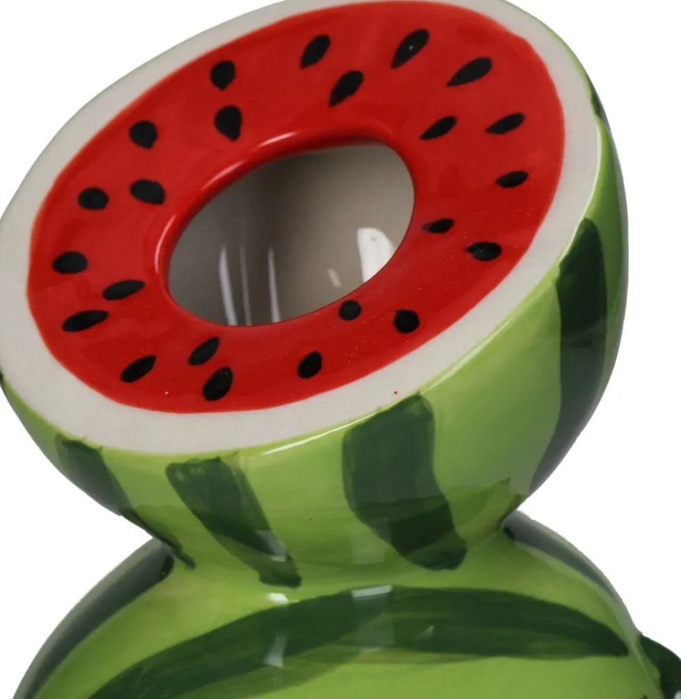 Vaas Cuisine Watermeloen groen / rood D 9,5 H 21,7 cm