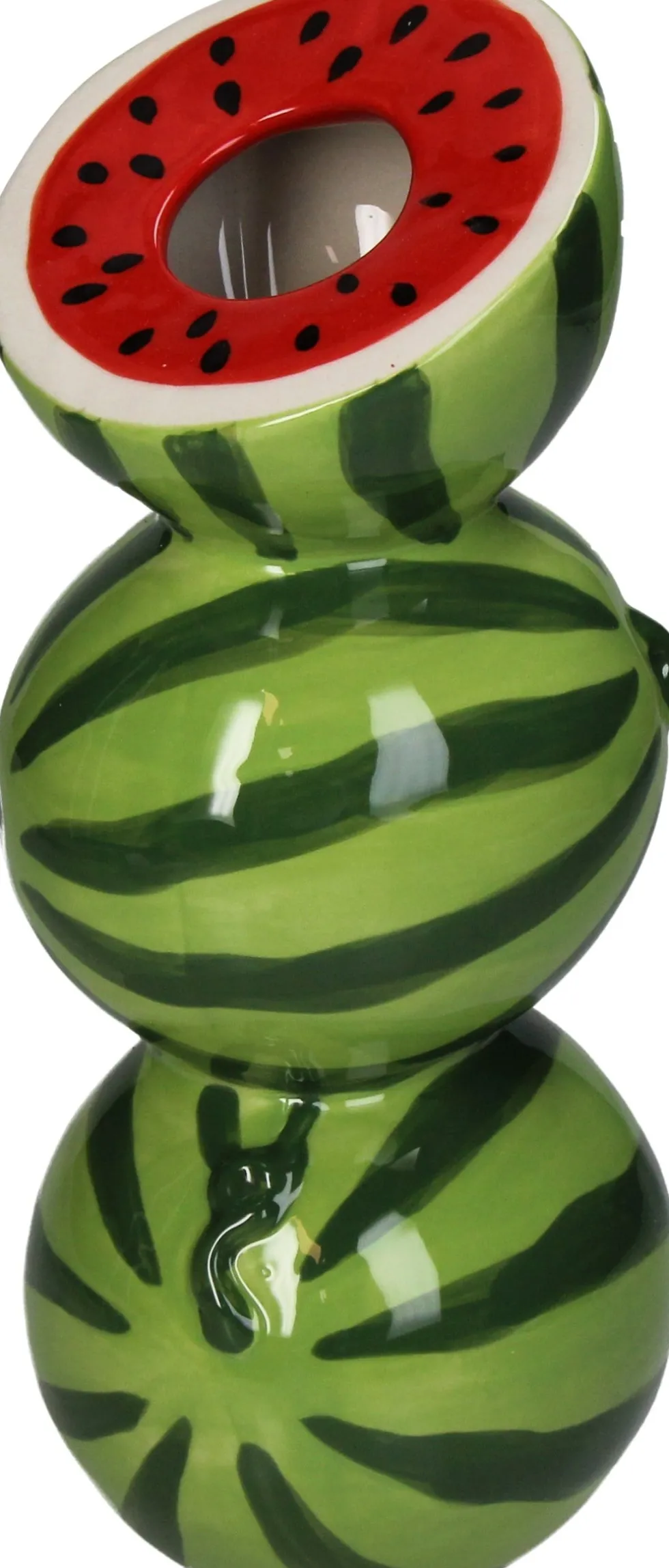 Vaas Cuisine Watermeloen groen / rood D 9,5 H 21,7 cm