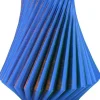 Vaas 3D Athene blauw / oranje / groen D 20 H 20 cm