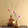 Vaas Dazzle goud / koper 12 x 12 x 18 cm