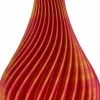 Vaas 3D Rome oranje D 18 H 32 cm