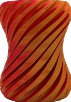 Vaas 3D Salzburg oranje D 16,5 H 20 cm