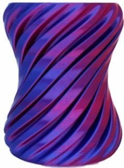 Vaas 3D Salzburg paars / roze D 16,5 H 20 cm