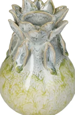 Vaas Fae groen / beige D 11,5 H 15 cm