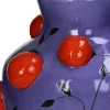 Vaas Fruity Fiesta blauw / rood D 25,5 H 30 cm