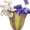 Vaas Golf geel / paars D 19 H 19,5 cm