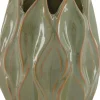 Vaas groen D 11,5 H 14 cm