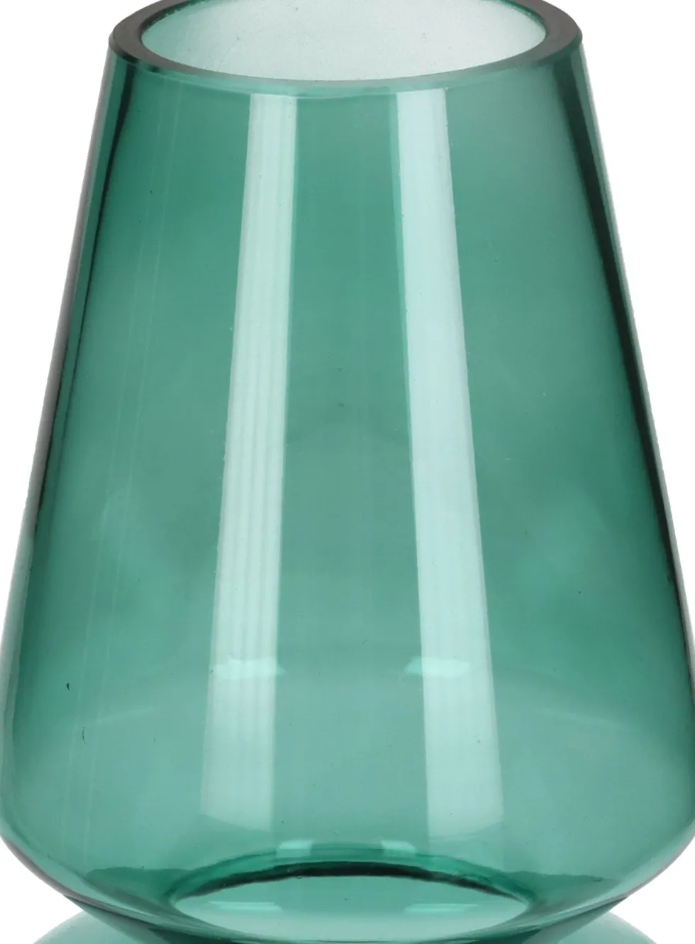 Vaas groen D 7 H 25 cm