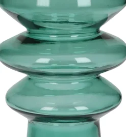 Vaas groen D 7 H 25 cm