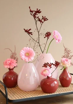 Vaas Lily roze D 12 H 15 cm