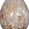 Vaas Lily wit / roze / goud D 16 H 23 cm