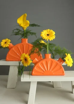 Vaas Limon oranje 28 x 6 x 17 cm